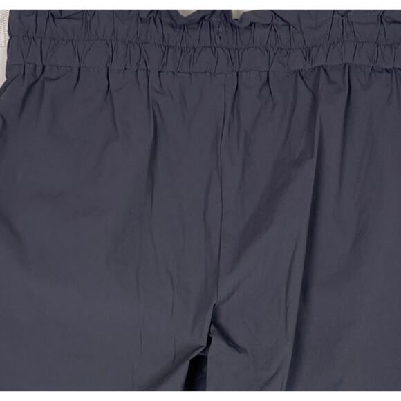 MTA Sport Large Nylon Spandex Pants Pull On Paperbag Gray - Picture 7 of 8